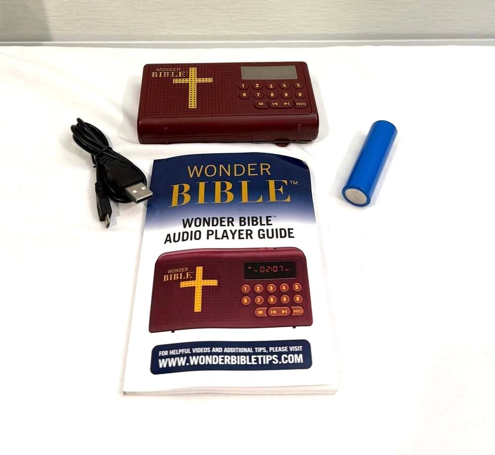 KJV Wonder Bible Audio Player 0275049140